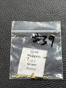 lot 55 image: 1.01 Gram of Alaskan Gold Nuggets in Small Bag