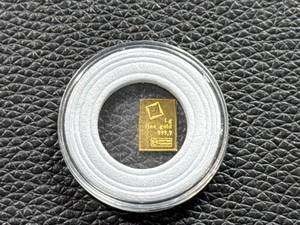 lot 62 image: 1 Gram PAMP Suisse Gold Bar in Sealed Protective Capsule