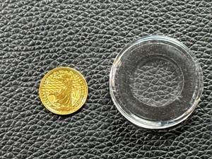 lot 64 image: 2023 Charles III 110oz Gold Full Sovereign Coin with Protective Case