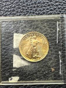 lot 66 image: American Gold Eagle Coin with Liberty Design