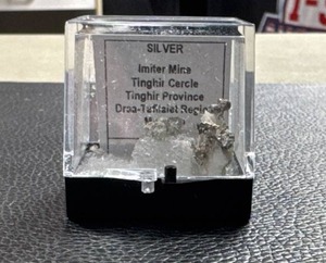 lot 75 image: Silver Specimen from Imiter Mine in Tinghir Province