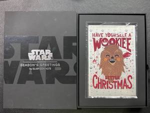 lot 94 image: Star Wars 2022 Have Yourself a Wookiee Little Christmas 5G Silver Note in Box