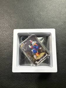 lot 130 image: 1 Troy Ounce .999 Silver Donald Duck Rectangular Bar
