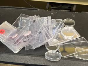 lot 133 image: Plastic Coin Holders