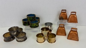 lot 55 image: Metal Napkin Rings