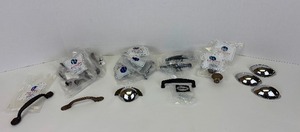 lot 58 image: Lot of Hickory Hardware & Cosmos Drawer Pulls and Knobs  Mixed Styles & Finishes