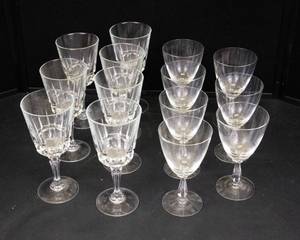 lot 65 image: Lot of 14 ChampagneWine Glasses  Includes Fostoria