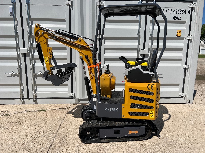 lot 4044 image: 2025 CFG Mini Excavator (MX12RX)