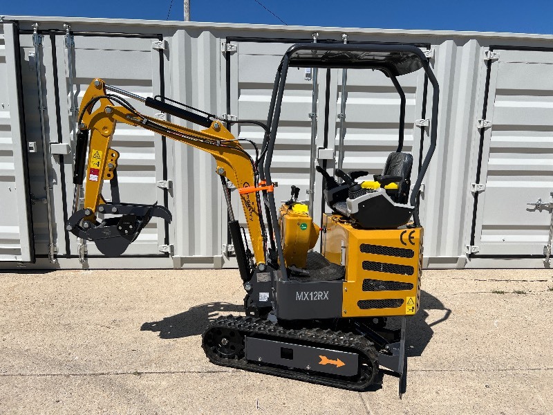 lot 4444 image: 2025 CFG Mini Excavator (MX12RX)