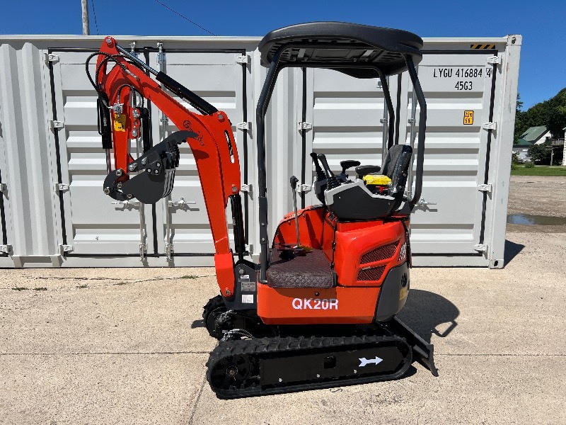 lot 4121 image: 2025 CFG Mini Excavator (QK20R)
