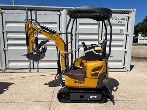 lot 4138 image: 2025 CFG Mini Excavator (QK18R)
