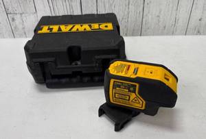 lot 9009 image: Dewalt DW083 3-Beam Laser Pointer With Original Case