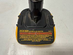 lot 9024 image: DeWalt DCA1820 20V Max to 18V Battery Adaptor