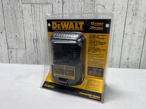 lot 9038 image: Dewalt DCB101 12V20V Max Lithium-Ion Battery Charger in Sealed Packaging