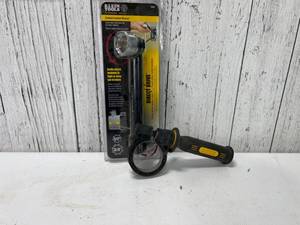 lot 9051 image: Klein Tools 53722 Conduit Locknut Wrench with Handle
