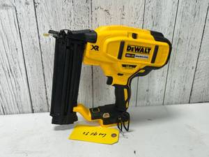lot 9052 image: DeWalt DCN680 18GA XR Brushless 20V Cordless Brad Nailer