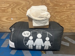 lot 7 image: LOVESAC- SuperSac with Cover