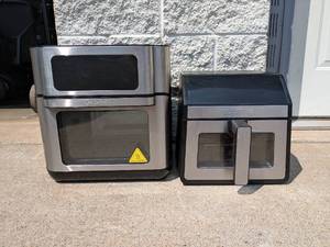 (2) AIR FRYERS ( GOURMIA + SIR LA TABLE)