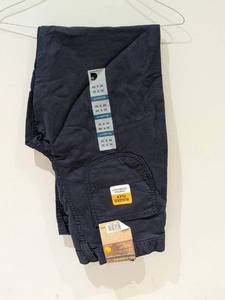 lot 28 image: NEW CARHARTT RUGGED FLEX RIGBY DUNGAREE (SIZE 30)