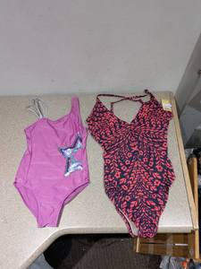 lot 35 image: (2) ONE PIECE SWIMSUITS (SIZE LARGE)