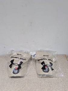 lot 93 image: (2) NEW UNDER ARMOUR HATS