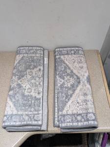 lot 111 image: (2) WYATT & ASH DARYA MACHINE WASHABLE RUNNERS
