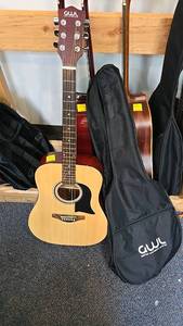lot 4 image: GWL GWLG1PAK N Acoustic Guitar with Soft Case, Serial LC3458201447