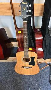 lot 6 image: Ibanez IJVC50-NT 3U-01 Acoustic Guitar, Spruce Top, Mahogany Body