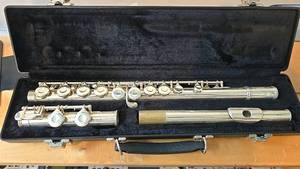 lot 41 image: Gemeinhardt KG Special Flute, Serial K42858, Silver-Plated, Case Included