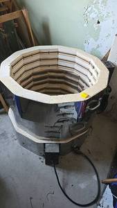 lot 178 image: Electric Kiln, 20in Diameter, 1 Chamber, Firebrick Insulation