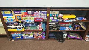 lot 253A image: Board Games Collection, Includes Mad Gab, Risk, Pictionary, Chess & Checkers