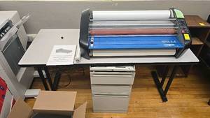 lot 291E image: GBC Pinnacle 2727 EZload Roll Laminator, 27 Width, Manual Included