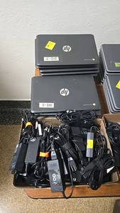 lot 332 image: (16) HP Chromebook 11 G5, Intel Celeron, 4GB RAM, 16GB Storage, Chrome OS