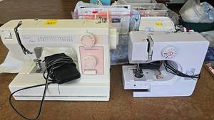 lot 598 image: Janome Limited Edition Mechanical Sewing Machine, 24 Stitches, Foot Pedal