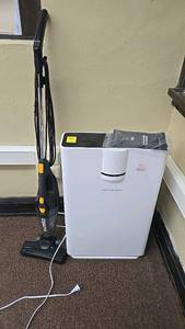 lot 614 image: Eureka Blaze 3-in-1 Upright Vacuum Cleaner, Hathaspace HSP002 Air Purifier, True HEPA H13