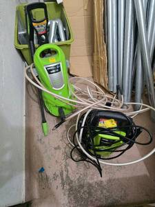 lot 170A image: (2) Earthwise Electric Pressure Washer, 15001850 PSI, 1.3 GPM