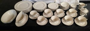 lot 106 image: Fine Westport China (Eventide) 8 place Setting set
