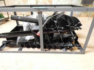 Skid Steer Attachment Auger Set