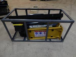 lot 10 image: Skid Steer Concrete Breaker Hydraulic Hammer