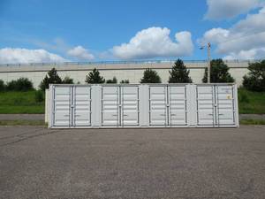 40' MULTI DOOR Sea/ Shipping Container