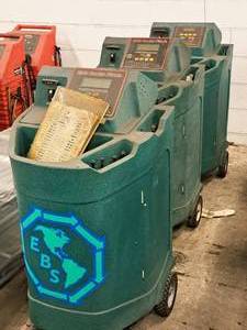 lot 104 image: EBS Brake Flush Machines (For Parts, Not Operational)