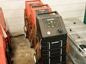 lot 105 image: Lot of (3) MotorVac Trans Tech III Transmission Service Center (For Parts, Not Operational)
