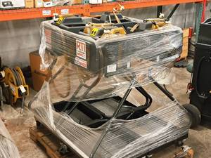 lot 110 image: Lot of (4) RTI Technologies Differential Fluid Exchangers (For Parts, Not Operational)