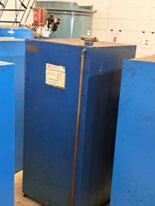 lot 39 image: Above Ground Tank for Flammable Liquids 28 x 28 x 62 (Square) with Regulator