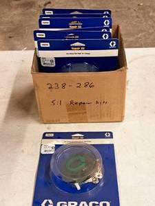 lot 235 image: Lot of (7) Graco Fireball 225 31 Oil Pump Repair Kits