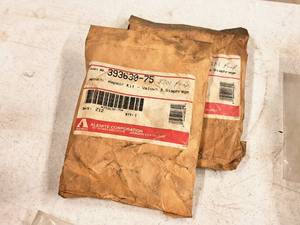 lot 274 image: Lot of (2) Alemite Repair Kits for #8301 Pump Valves & Diaphragm #393630-75 (in original packaging)