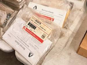 lot 277 image: Lot of (4) Alemite HP Grease Pump Unloader Assembly Repair Kits #393678 (in original packaging)