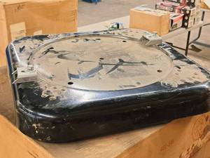 lot 361 image: Graco Series B Portable Rolling Drum Base with Heavy Duty Casters for 120-lb Drum Size 203-622