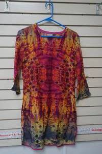 lot 108 image: Bindia Tie-Dye Swim Cover Size Small