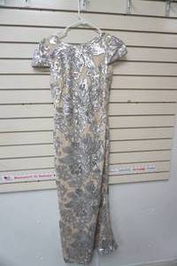 lot 16 image: Calvin Klein Formal Gown. Size 6